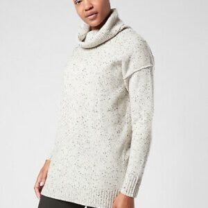 Athleta Bayshore Wool Cashmere Turtleneck Size M